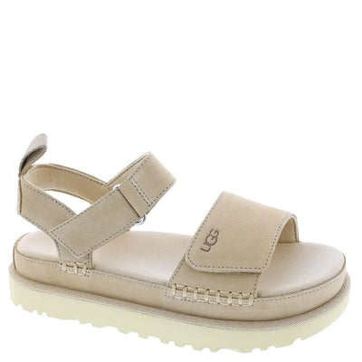 UGG Womens GOLDENSTAR Flat Sandal Driftwood 8.5