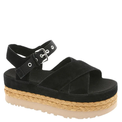 UGG Womens Aubrey Ankle Sandal Black 7.5