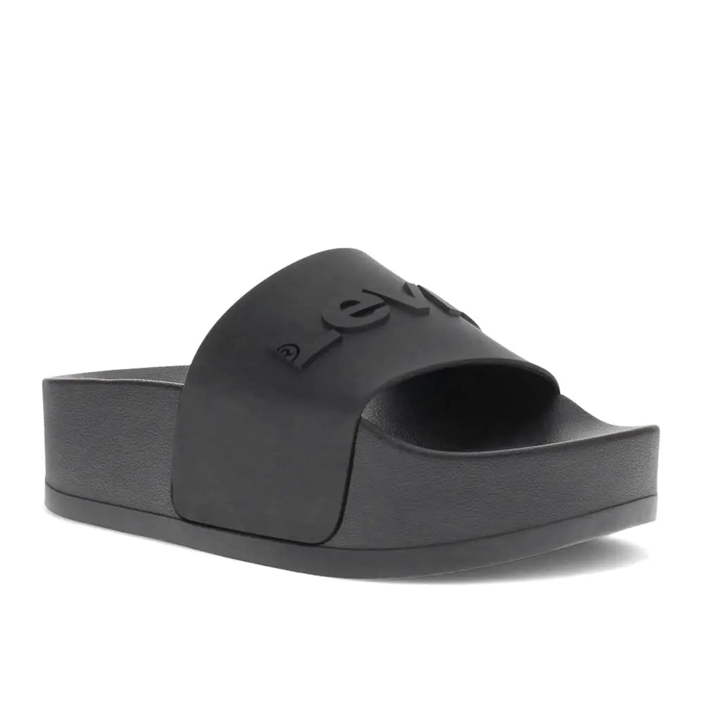 Levis Womens Casual Slide Sandal Black 9