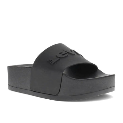 Levis Womens Casual Slide Sandal Black 9