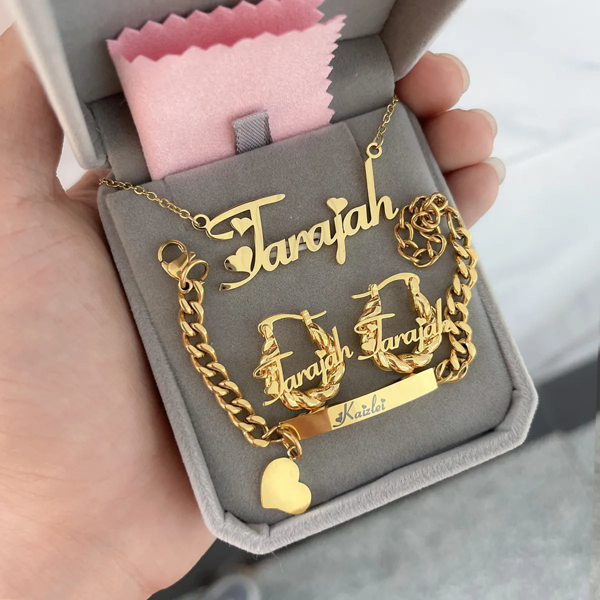 Cute mini personalized Jewelry set - Sexikinis swim