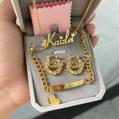 Cute mini personalized Jewelry set - Sexikinis swim