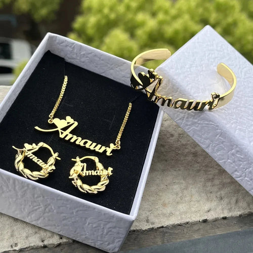 Cute mini personalized Jewelry set - Sexikinis swim