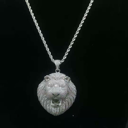 Iced Out Pendant Hip Hop Bling Chains Jewelry Men Luxury Designer