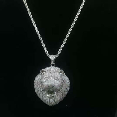 Iced Out Pendant Hip Hop Bling Chains Jewelry Men Luxury Designer