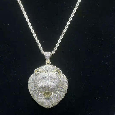 Iced Out Pendant Hip Hop Bling Chains Jewelry Men Luxury Designer